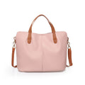 Soft leather ladies handbag
